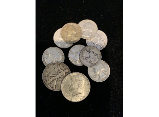 U. S. Silver Coins $3.00 Face 90 Siver
