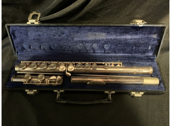 Vintage Flute In Case Gemeinhardt