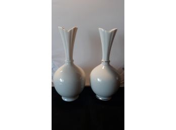 Lot Of 2 Lennox Vases