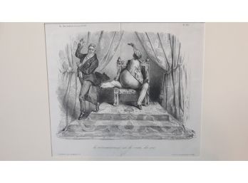 Antique Engraving 'gratitude Is The Virtue Of Kings'