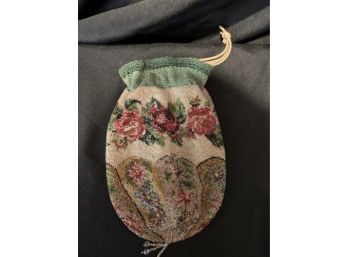 Antique Beaded Victorian Handbag