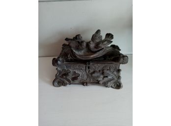 Finely Carved Antique Black Forest Jewelry Box