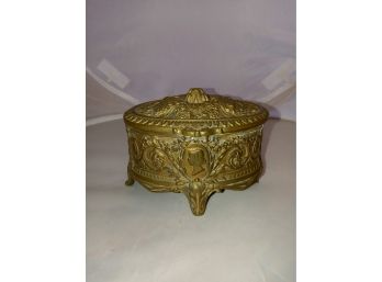 Victorian Bronze Dresser Box