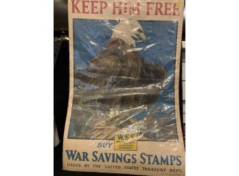 War Time Eagle Poster