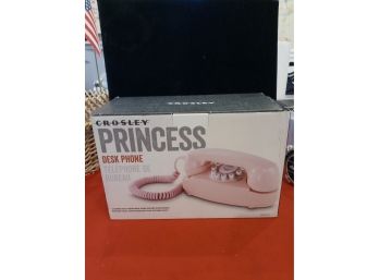 Crosley New In Box Pink Princess Telephone