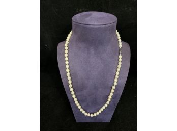 Lovely Creamy Lustrous Cultured Pearls
