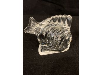 Cute Vintage Irish Crystal Waterford Fish