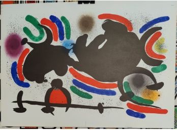 Joan Miro From The Miro Lithographe Volume I - Original Lithograph Plate IV (4)