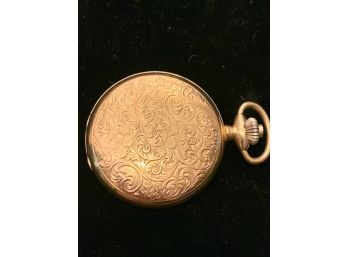 Vintage Gold Filled Mechanical Pocket Watch