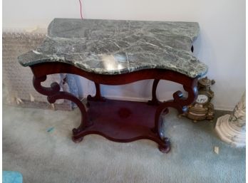 Empire Marble Top Console Table