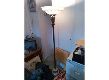 Vintage Torch Floor Lamp