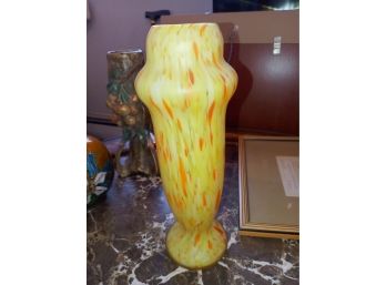 French Art Glass Vase