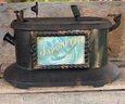 RARE Antique 1890s Counter Top Advertising Cigar Lighter And Cutter