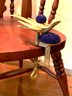 Gorgeous Antique Sewing Bird Table Clamp-on Pin Cushion