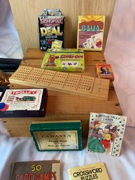 Vintage Lot Of Card And Board Games
