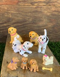 Plastic Barbie Accessories Toy Dogs - Some Mattel