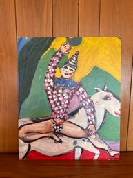 Vintage Marc Chagall - Circus Themed Print