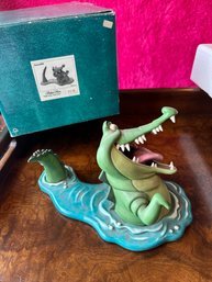 Walt Disney Classics Collection 'Peter Pan, Crocodile: 'Tick-Tock, Tick-Tock' Figurine