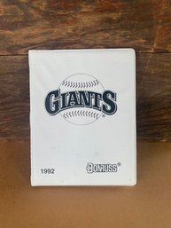 1992 GIANTS Trading Cards By Don Russ