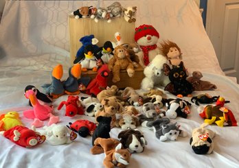 Vintage Lot Of BEANIE BABIES By TY