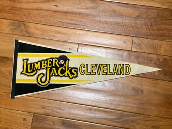 Vintage Pennant - Lumber Jacks Cleveland