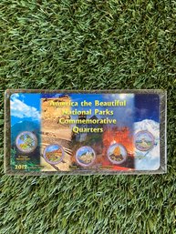 2012 America The Beautiful National Parks Commerorative Quarters