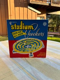Vintage Board Game  - Stadium Checkers