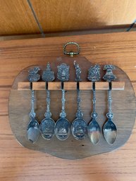 Vintage Bicentennial Collectible Spoons Set
