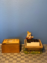Pair Of Vintage Rolodex File Boxes
