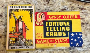 Vintage 1970's Tarot And Fortune Telling Cards