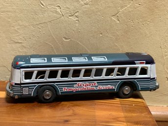 Vintage MARX Tin Litho Service Bus