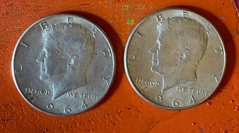 1964 Kennedy Half Dollar Coins