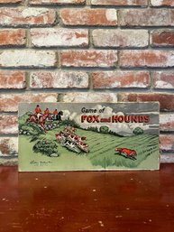 Vintage Board Game  - 1948 Game Of Fox And Hounds