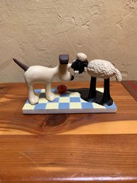 Vintage Wallace & Gromit - Shaun The Sheep Figurine