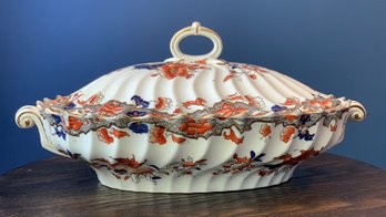 Vintage 19th C. BERTHA Copeland, Late, Spode Serving Bowl Tureen - Signed And Numbered