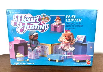 Vintage 1980s THE HEART Family - Play Center