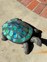 Vintage Garden Art Stone Turtle