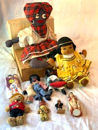 Vintage Ethnic Doll Lot