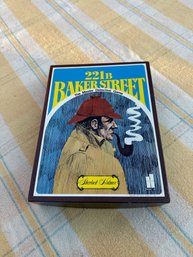 Vintage Board Game  1977 - Sherlock Holmes 221 B Baker Street - The Master Detective Game