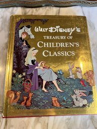 Vintage 1978  Walt Disneys Treasury Of  Children's Classics Coffee Table Book