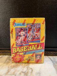 Vintage SEALED DONRUSS Series 1 Baseball Cards Full Box