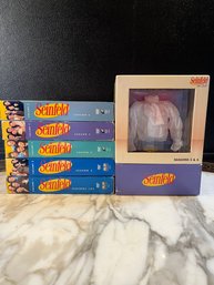 Vintage Seinfeld DVDs And Collectible