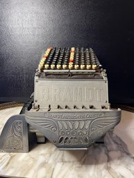Antique Brandt Automatic Cashier -  Griffin Sides