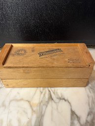 Vintage Tillamook Cheese Box With Pocket Handheld Games