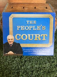 Vintage 1981 Peoples Court Board Game