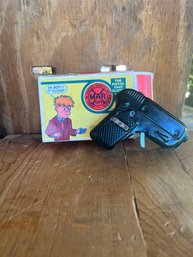 Vintage MARX Vintage Tin 'Click' Pistol With Original Box