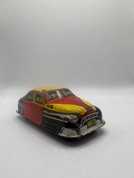 Vintage Lupor Metal Products Vintage Tin Litho Friction Safety Patrol Car