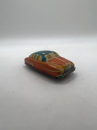Vintage Friction Tin Litho Car By Haji (made In Japan)
