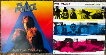 2x Lot The Police Vinyl Records