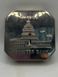Vintage Tin Capitol Register Bank